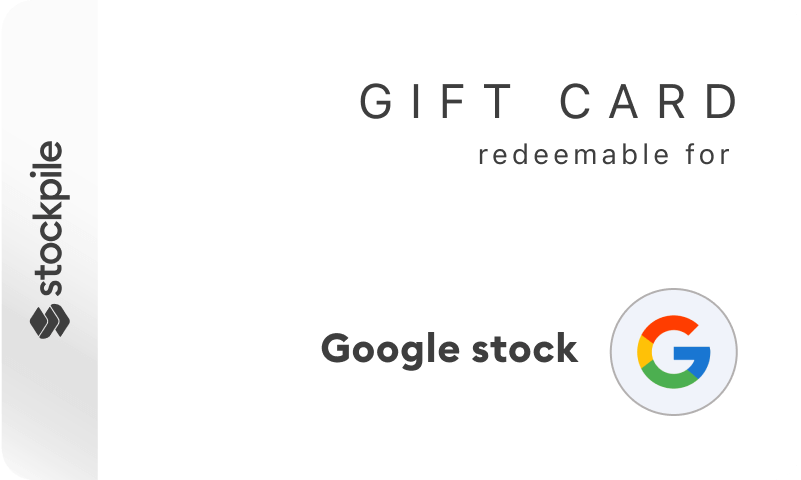 Google Stock Gift Card