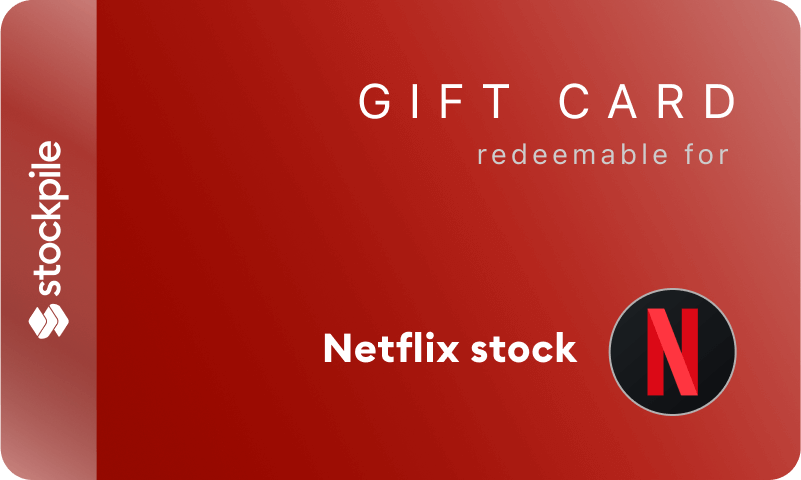 Netflix Stock Gift Card