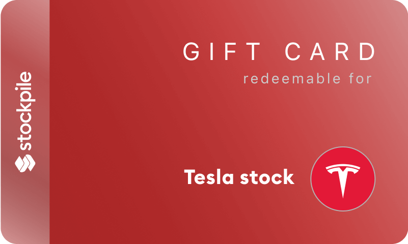 Tesla Stock Gift Card